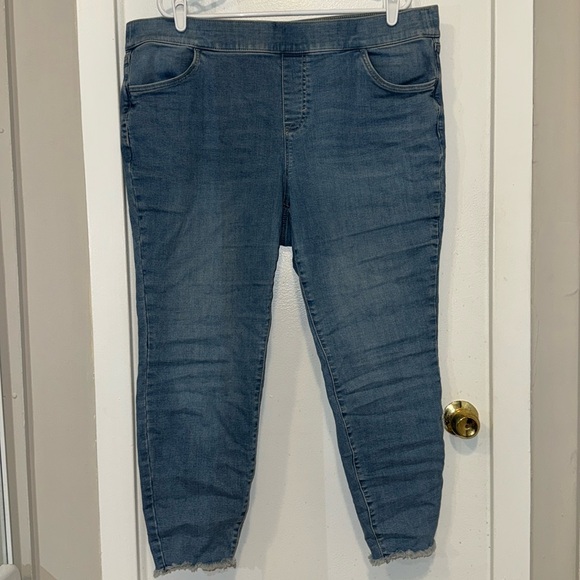 EVRI Denim Jeggings - Size 18WS - Picture 1 of 6